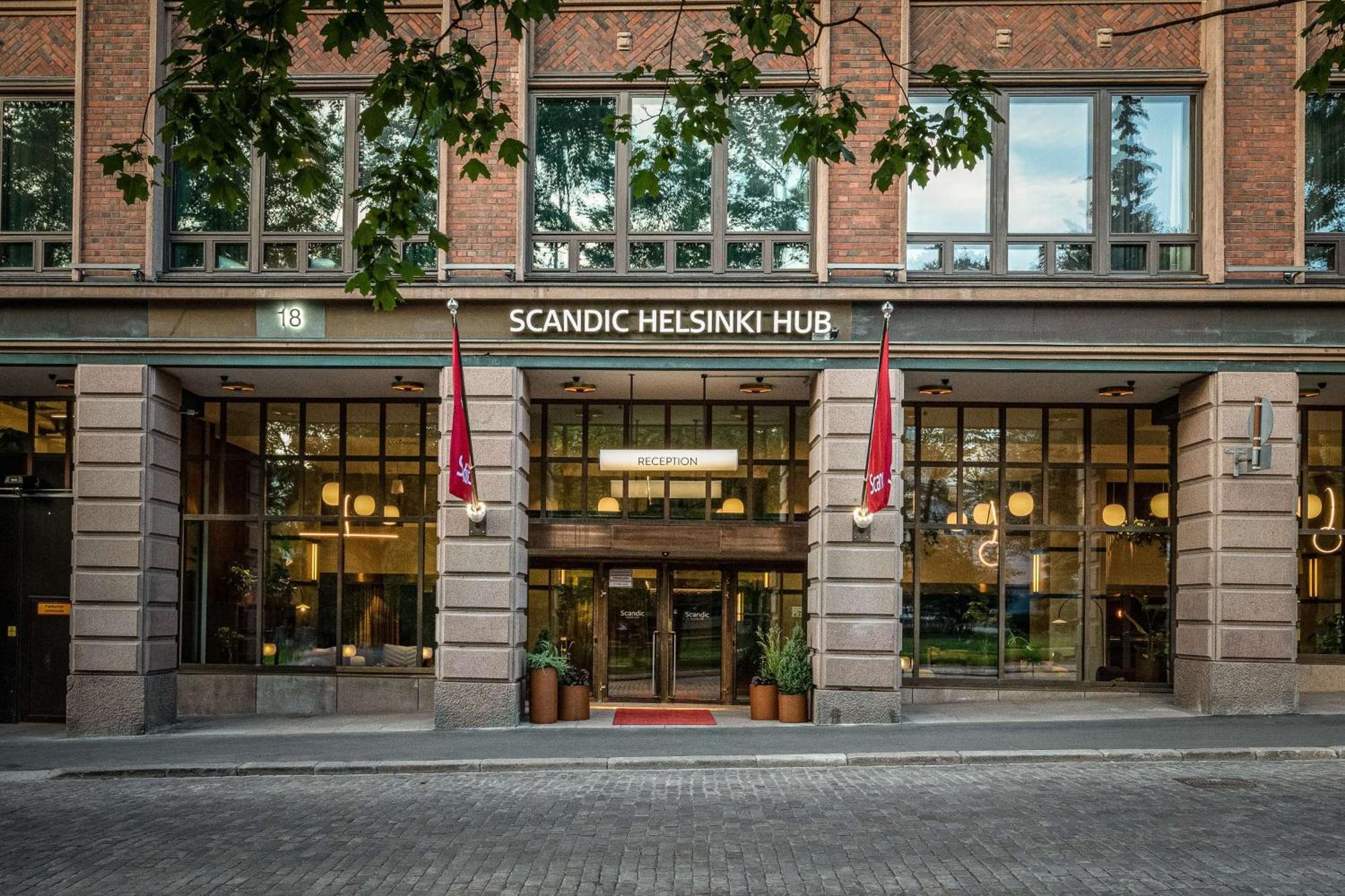 Scandic Helsinki Hub Экстерьер фото